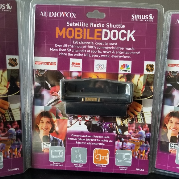 Audiovox Siruis Satellite Radio Receiver, Mobile Dock and Home Dock - Picture 3 of 7